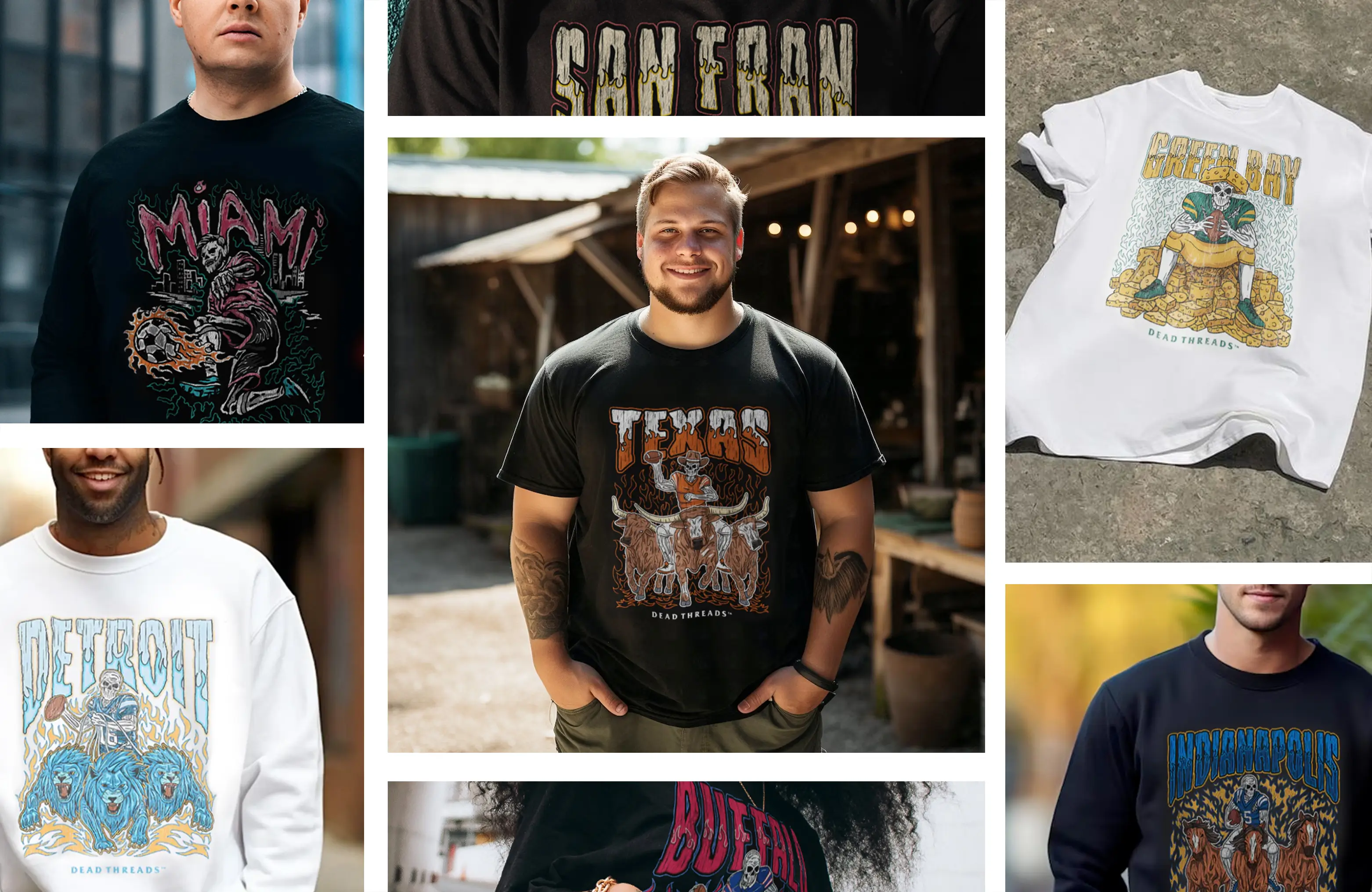 Dead Threads digital Marketing campaign