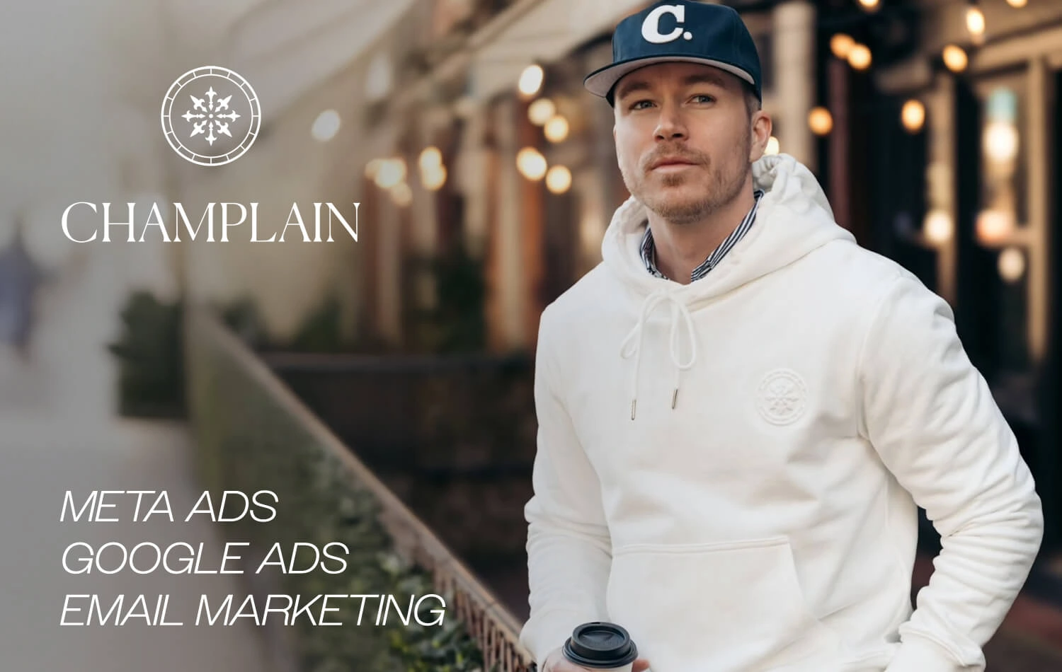For B-Champlain, Banch Marketing balances organic ads with paid strategies for sustainable growth.