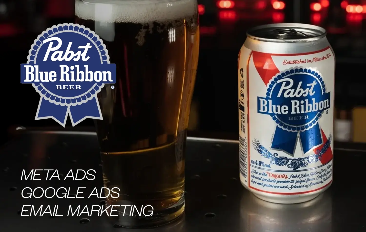 At Banch Marketing, we don’t guess — we test, track, and tweak every campaign for maximum impact across Google, Facebook, and Amazon for B-Pabst.